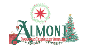 Almont Downtown Development Authority holiday logo